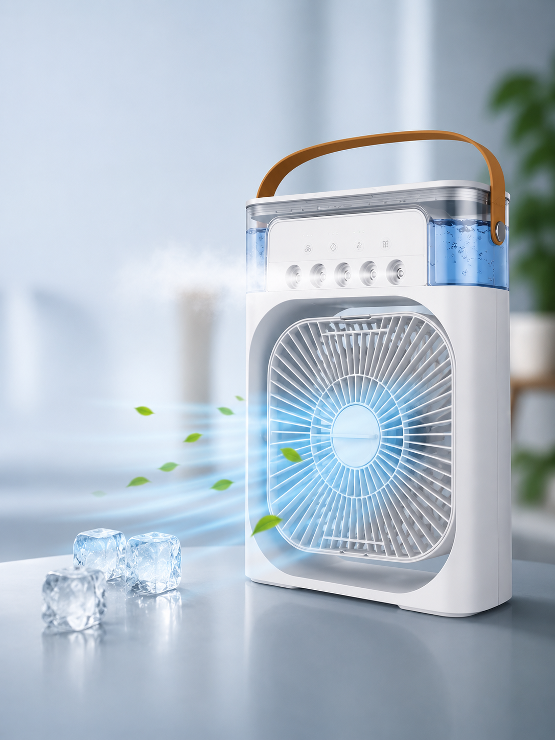 Portable Humidifier Air Cooler Mist Fan Mini Cooler for Home