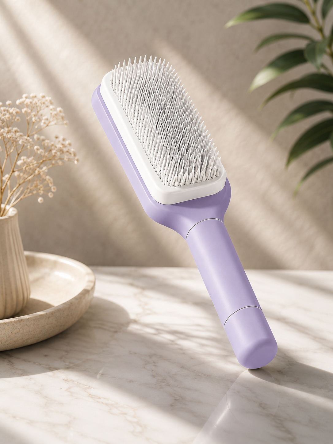 Self Cleaning Hair Brush