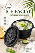 Face Bowl for Ice with Built in Ice Tray